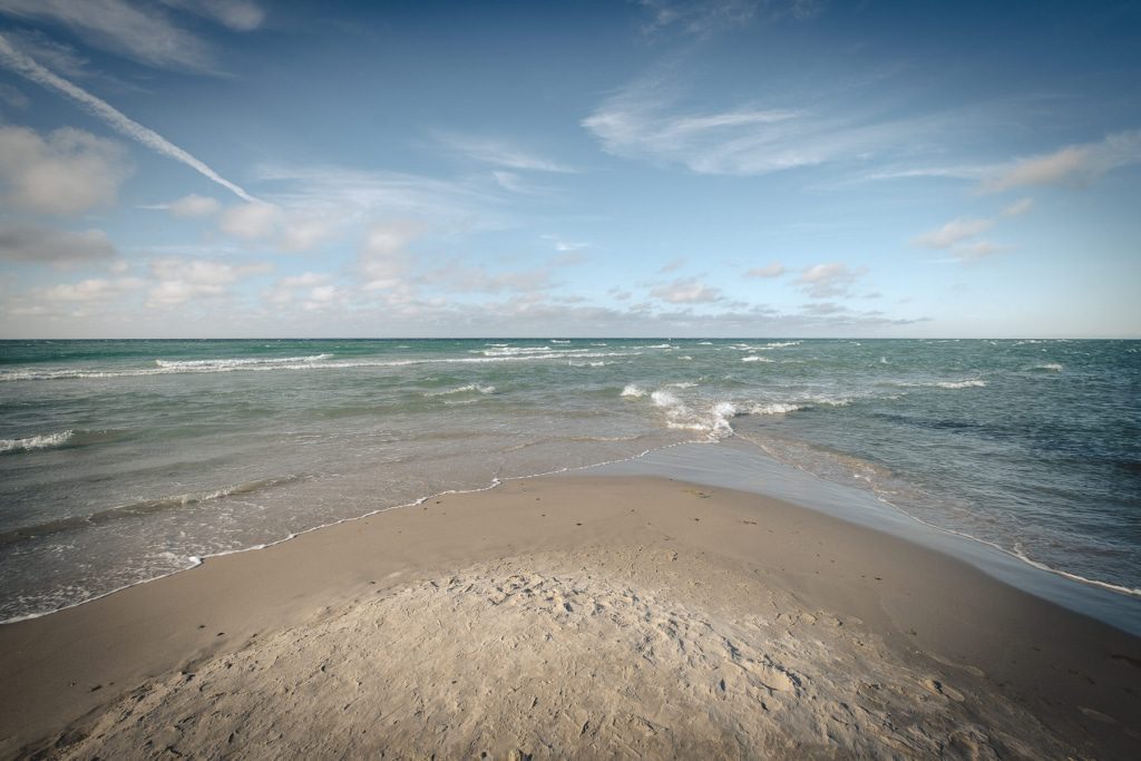 The smell of salt and sea